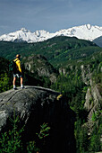 Hiking, Tantalus Range British Columbia, Canada