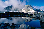 Tarn Near Iceberg Lake, Coastal Mountains, British Columbia, Canada