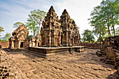 10th Century Khmer Temple, Banteay Srei, Angkor, Cambodia