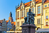 Aleksander Fredro Monument; Wroclaw, Silesia, Poland