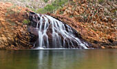 Crocodile Creek waterfall located in Yampi Sound in the Kimberley Region; Western Australia, Australia