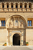 Historisches Parador De Alcaniz Hotel; Alcaniz Spanien