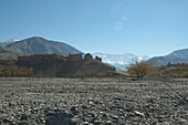 Mud Fort In The Siagerd Valley, Parwan Province, Afghanistan