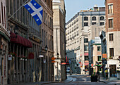 St. Paul Street In Old Montreal; Montreal Quebec Canada