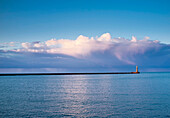 Roker Lighthouse; Sunderland Tyne And Wear England