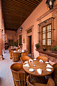 Mexico, Guanajuato, San Miguel De Allende, La Felguera Restaurant. Editorial Use Only.