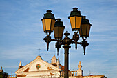 A Decorative Street Light; Faro Algarve Portugal