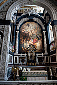 Altar Of Antwerp Cathedral; Antwerp Flanders Belgium