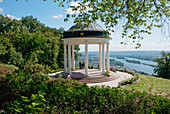 Tempel am Niederwalddenkmal; Rudesheim Rheingau-Taunus-Kreis Deutschland