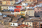 Häuser im alten Teil von Cuenca; Cuenca Cuenca Provinz Kastilien-La Mancha Spanien