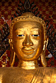 Burma (Myanmar), Bago Buddha am Shwemawdaw Paya, Nahaufnahme C1906