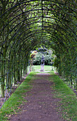 A Walkway Covered With A Trellis; Borders Scotland