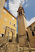 Church Building In The Old Town Of Budva; Budva Montenegro