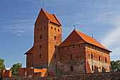 Burghof; Trakai Litauen