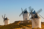 Windmills; Consuegra Toledo Province La Mancha Spain