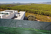 Panorama Showing Position Of Moorish And Christian Camps And The Battlefield Of Navas De Tolosa At The Museum Of The Battle Of Navas De Tolosa 1212; Santa Elena Jaen Province Spain