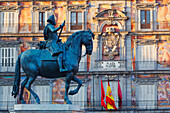 Reiterstandbild von König Felipe Iii; Madrid Spanien