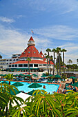 Hotel Del Coronado in Coronado Island in der Nähe von San Diego; Kalifornien Vereinigte Staaten Von Amerika