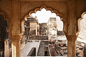 Palast von Man Singh I., Amber Fort, Rajasthan, Indien