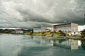 Kraftwerk am Waikato-Fluss; Neuseeland