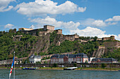 Ehrenbreitstein Castle; Koblenz Rhineland-Palatinate Germany
