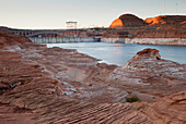 Glen Canyon Damm; Arizona Vereinigte Staaten Von Amerika