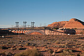 Glen Canyon Damm; Arizona Vereinigte Staaten Von Amerika