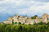 Festung; Carcassonne Languedoc Frankreich