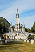 Sanctuary Of Our Lady Of Lourdes; Lourdes Hautes-Pyrenees France
