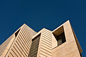 Low Angle View of Cathedral of Our Lady of the Angels, Los Angeles, California, USA