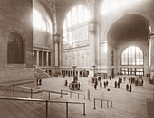 Hauptwartesaal, Pennsylvania Station, New York City, New York, USA, Unbekannter Künstler, 1911