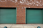 Zwei geschlossene Eingänge, Fenway Park, Boston, Massachusetts, USA