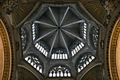 Interior View of Dome, Valencia Cathedral, Valencia, Spain