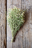 A bunch of dried camomile