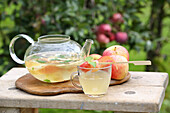 Tee aus Apfelschalen (zur Stärkung der Neven, Einschlafproblemen)