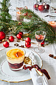 Weihnachtliches Creme Brulee