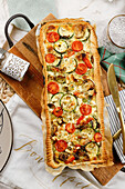 Vegetable tart