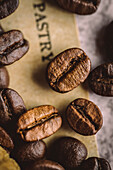 Coffee beans (macro shot)