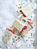 Persian yogurt popsicles