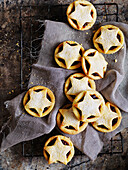 Three-in-one mix fruit mince pies