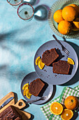Schokoladen-Orangen-Pound Cake