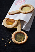 magnify glass cookies