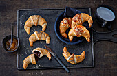 Sweet and savoury croissants