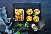 Mini frittata with herbs