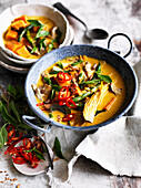 Thailändisches gelbes Curry