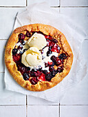 Berry-Almond Galette