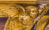 Goldener Engel, Basilika der Kathedrale von Marseille, Marseille, Frankreich. Erbaut 1800er Jahre