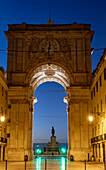 Arco da Rua Augusta in Lissabon, Portugal