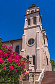 Saint Mary Basilica, Phoenix, Arizona. Founded 1881, rebuilt stained glass from 1915