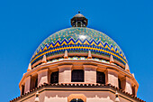 Colorful dome City Hall, Tucson, Arizona.